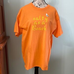 Orange Salty as a Beach T-Shirt